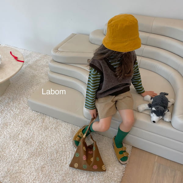 LABOM - Korean Children Fashion - #Kfashion4kids - Peanut Knit Vest - 10