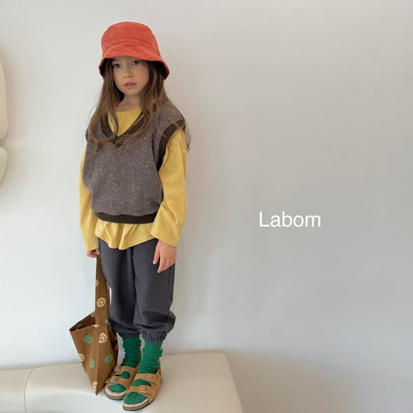 LABOM - Korean Children Fashion - #Kfashion4kids - Peanut Knit Vest - 5