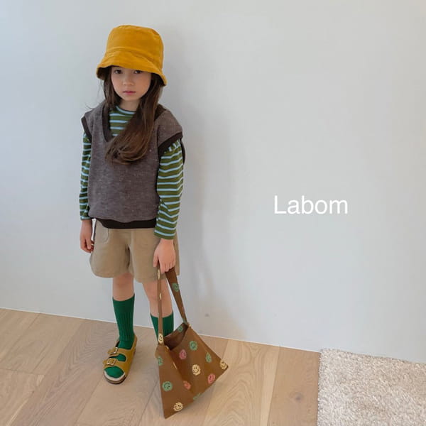 LABOM - Korean Children Fashion - #Kfashion4kids - Peanut Knit Vest - 9