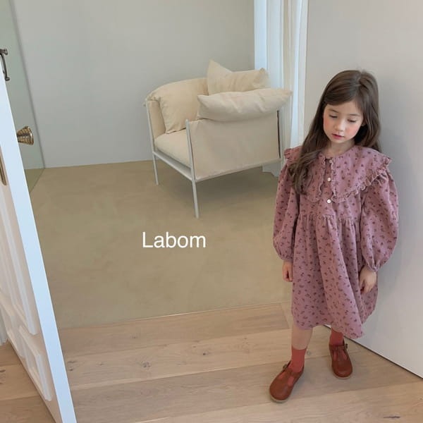 LABOM - Korean Children Fashion - #Kfashion4kids - Eily Collar One-piece
