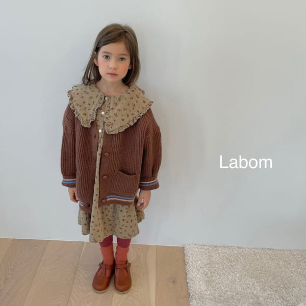 LABOM - Korean Children Fashion - #Kfashion4kids - Eily Collar One-piece - 11