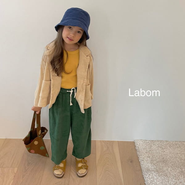 LABOM - Korean Children Fashion - #Kfashion4kids - Terry Pants - 2