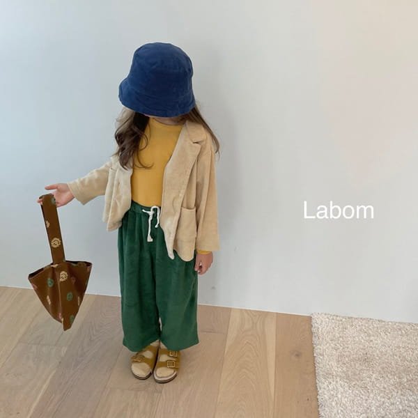 LABOM - Korean Children Fashion - #Kfashion4kids - Terry Pants - 3