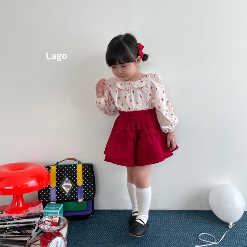 LAGO - Korean Children Fashion - #Kfashion4kids - Corduroy Frill Skirt - 3