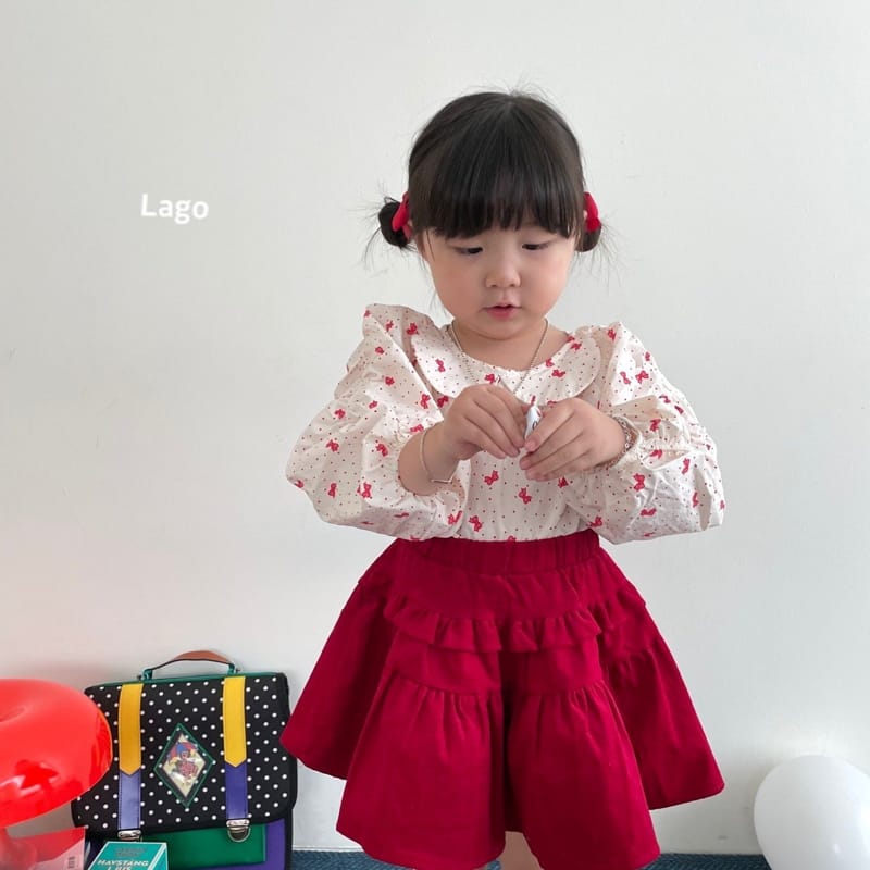 LAGO - Korean Children Fashion - #Kfashion4kids - Corduroy Frill Skirt - 4