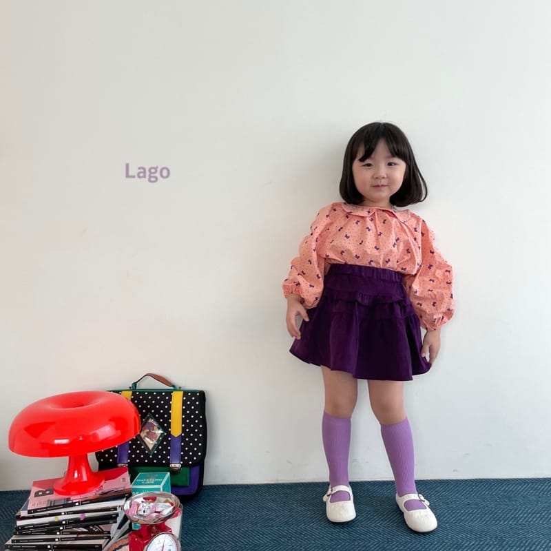 LAGO - Korean Children Fashion - #Kfashion4kids - Corduroy Frill Skirt - 9