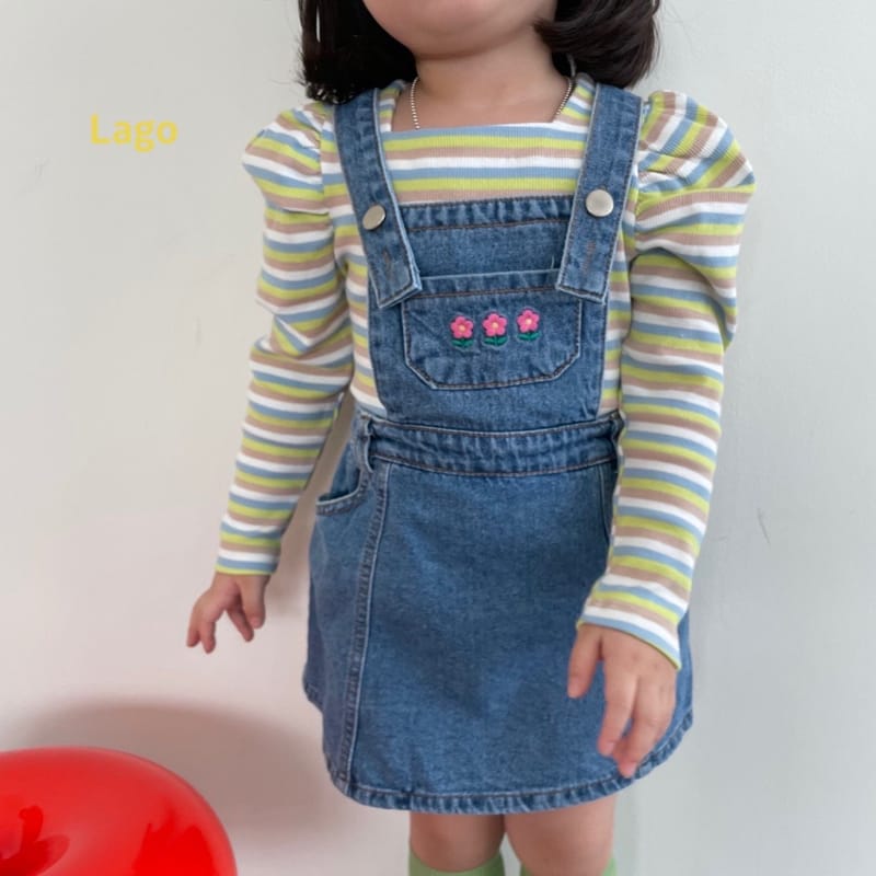 LAGO - Korean Children Fashion - #Kfashion4kids - Dorothy Suspender One-piece - 10