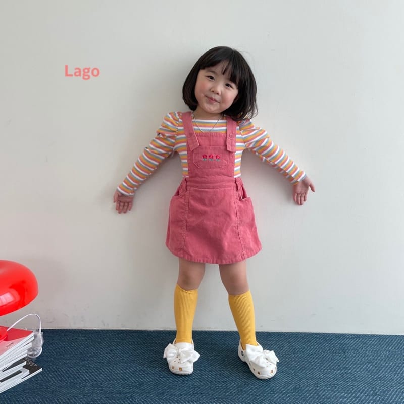 LAGO - Korean Children Fashion - #Kfashion4kids - Dorothy Suspender One-piece - 11