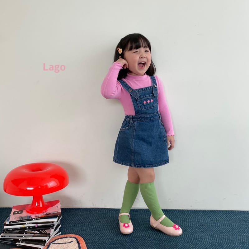 LAGO - Korean Children Fashion - #Kfashion4kids - Dorothy Suspender One-piece - 2
