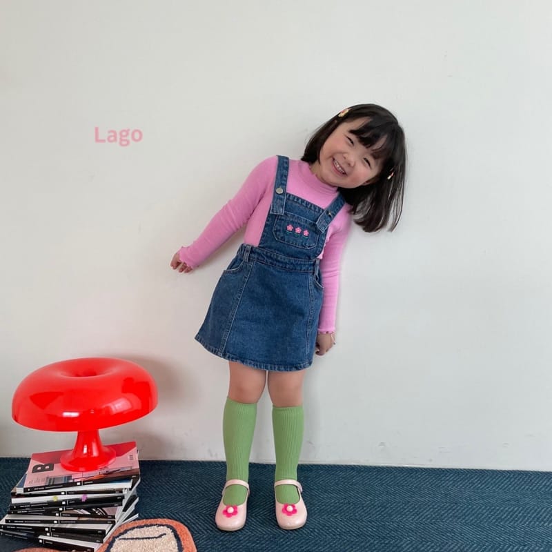 LAGO - Korean Children Fashion - #Kfashion4kids - Dorothy Suspender One-piece - 3