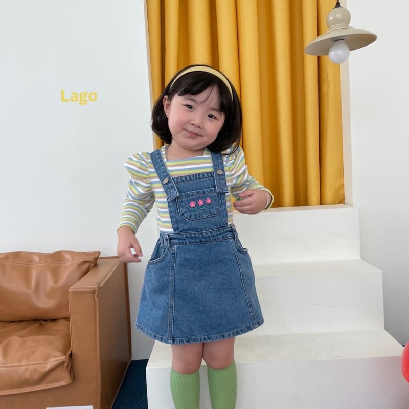 LAGO - Korean Children Fashion - #Kfashion4kids - Dorothy Suspender One-piece - 8