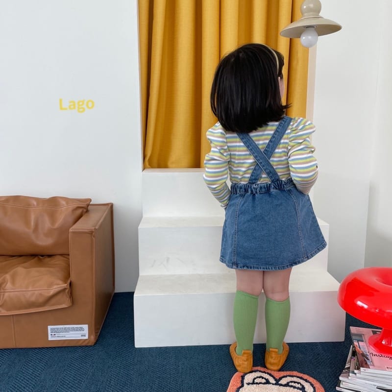 LAGO - Korean Children Fashion - #Kfashion4kids - Dorothy Suspender One-piece - 9
