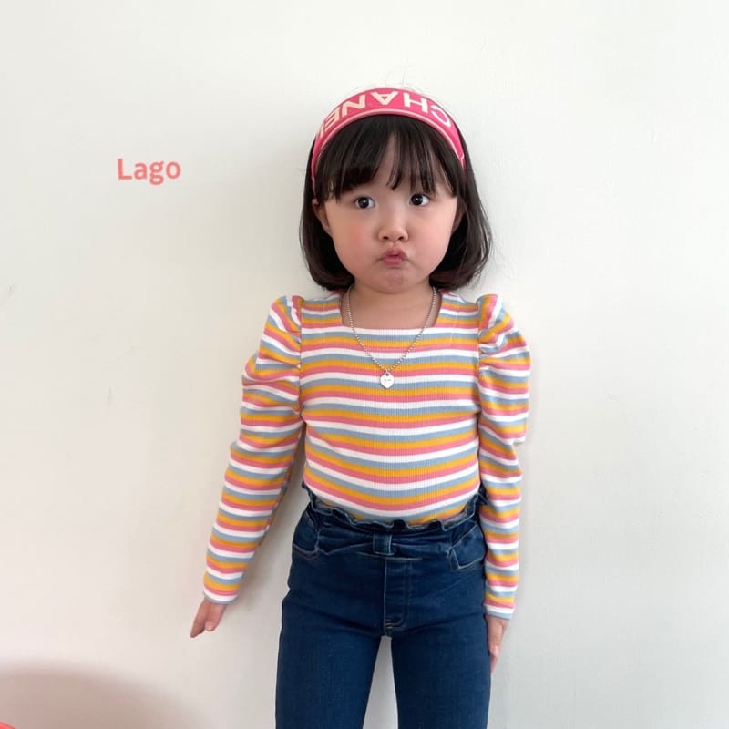 LAGO - Korean Children Fashion - #Kfashion4kids - Ribbon Bootscut Pants - 11