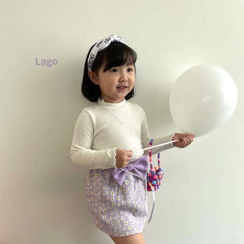 LAGO - Korean Children Fashion - #Kfashion4kids - Merry Half Turtleneck Tee