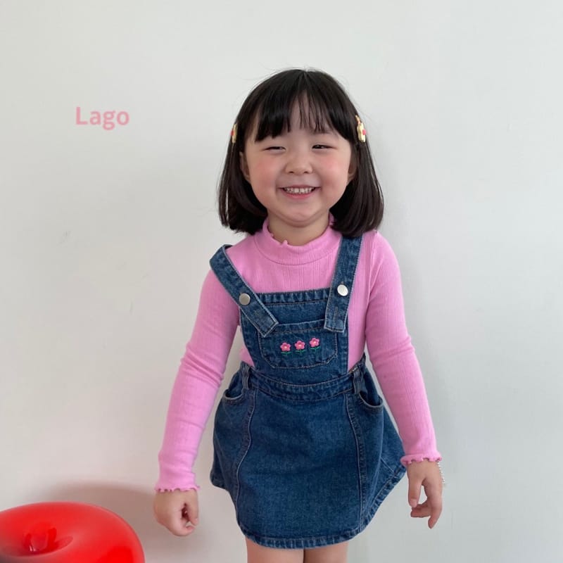 LAGO - Korean Children Fashion - #Kfashion4kids - Merry Half Turtleneck Tee - 7