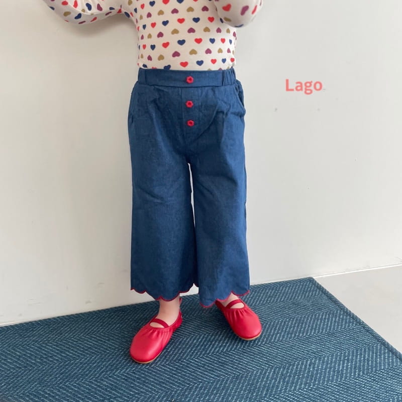 LAGO - Korean Children Fashion - #Kfashion4kids - Wave Wide Pants - 9