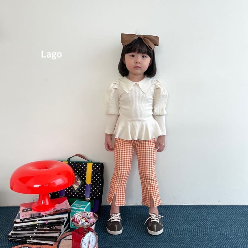 LAGO - Korean Children Fashion - #Kfashion4kids - Bootscut Slit Leggings - 4