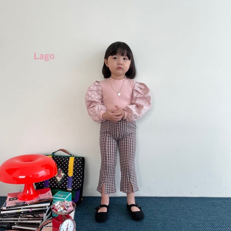 LAGO - Korean Children Fashion - #Kfashion4kids - Bootscut Slit Leggings - 7
