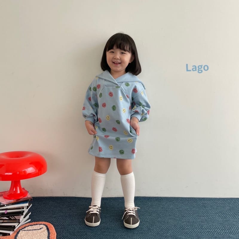 LAGO - Korean Children Fashion - #Kfashion4kids - Sailor Smile One-piece - 3