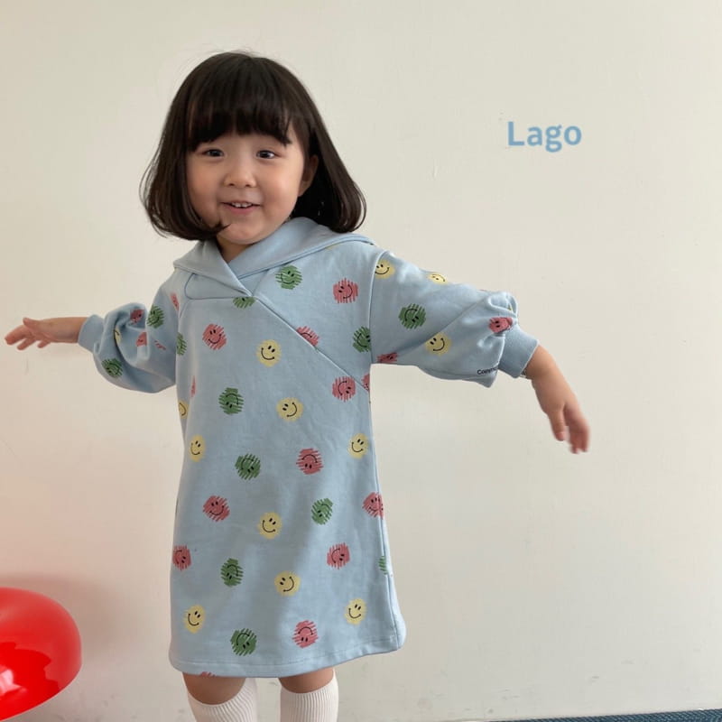 LAGO - Korean Children Fashion - #Kfashion4kids - Sailor Smile One-piece - 5