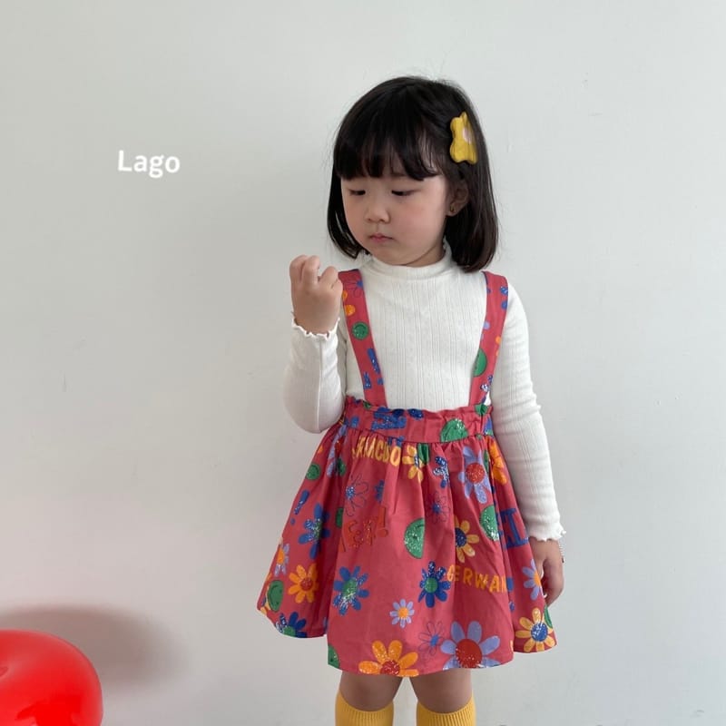 LAGO - Korean Children Fashion - #Kfashion4kids - Angel Suspender Skirt - 11