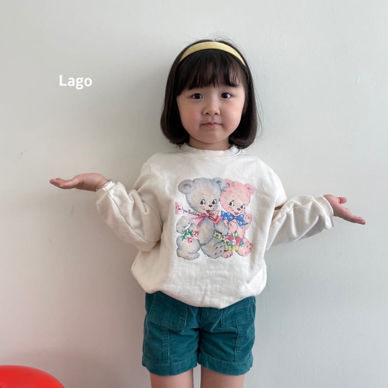 LAGO - Korean Children Fashion - #Kfashion4kids - Couple Bear Sweatshirt - 10