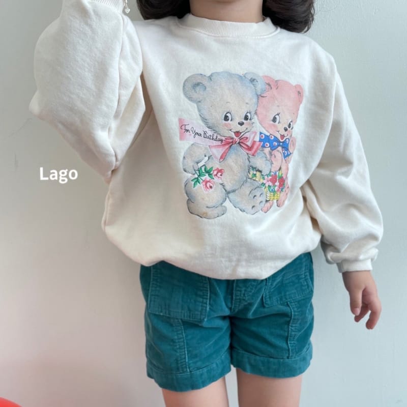 LAGO - Korean Children Fashion - #Kfashion4kids - Couple Bear Sweatshirt - 11