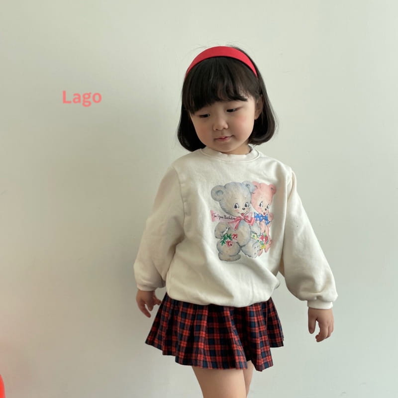 LAGO - Korean Children Fashion - #Kfashion4kids - Couple Bear Sweatshirt - 12
