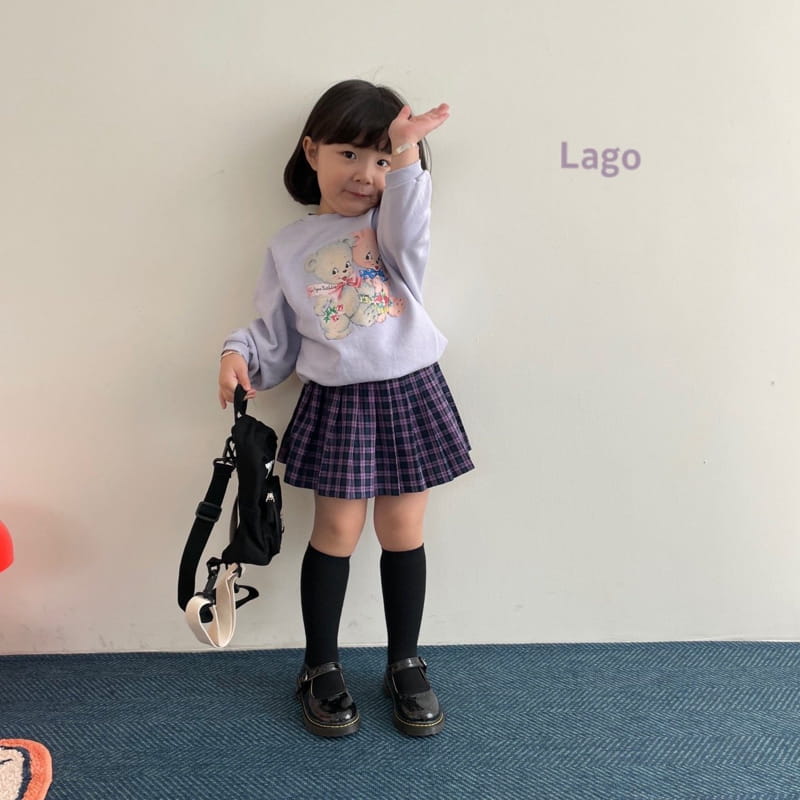 LAGO - Korean Children Fashion - #Kfashion4kids - Couple Bear Sweatshirt - 4