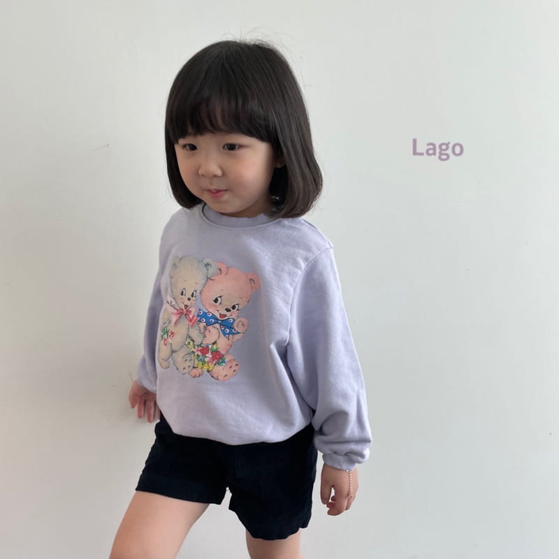 LAGO - Korean Children Fashion - #Kfashion4kids - Couple Bear Sweatshirt - 7