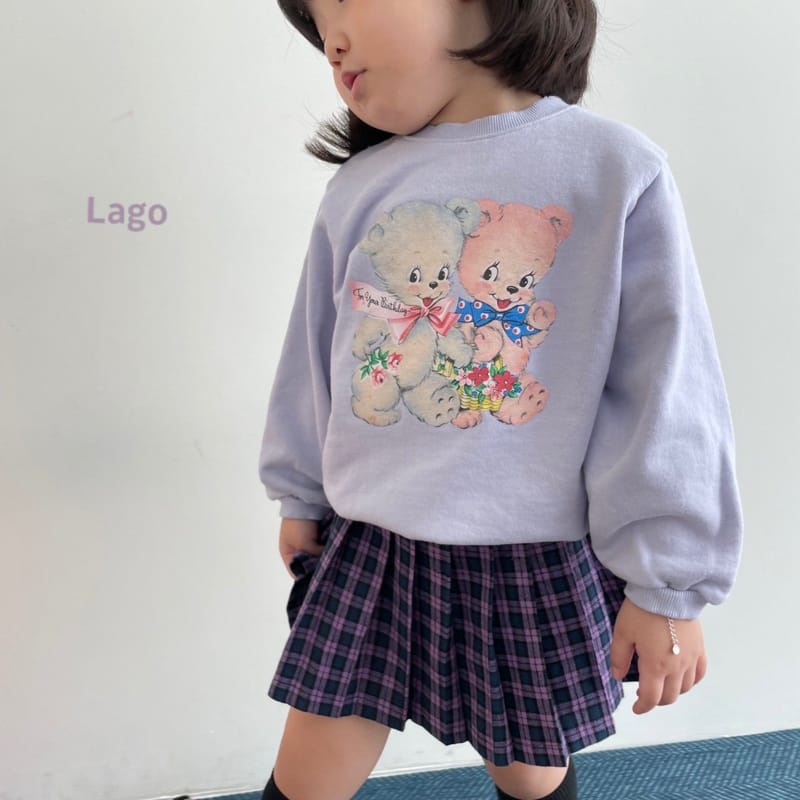LAGO - Korean Children Fashion - #Kfashion4kids - Couple Bear Sweatshirt - 8
