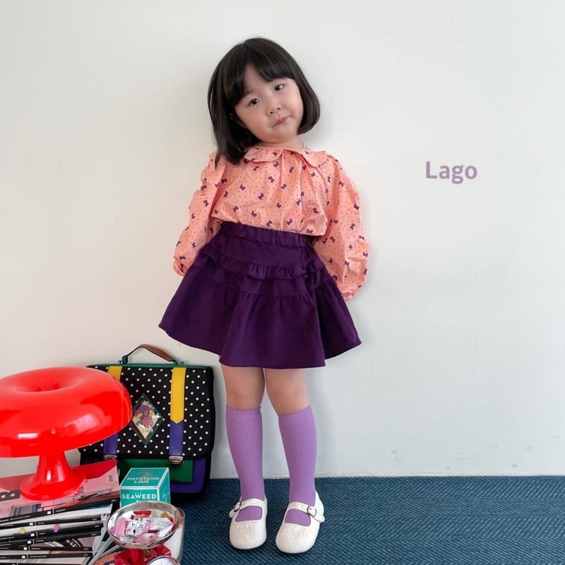 LAGO - Korean Children Fashion - #Kfashion4kids - Pony Blouse