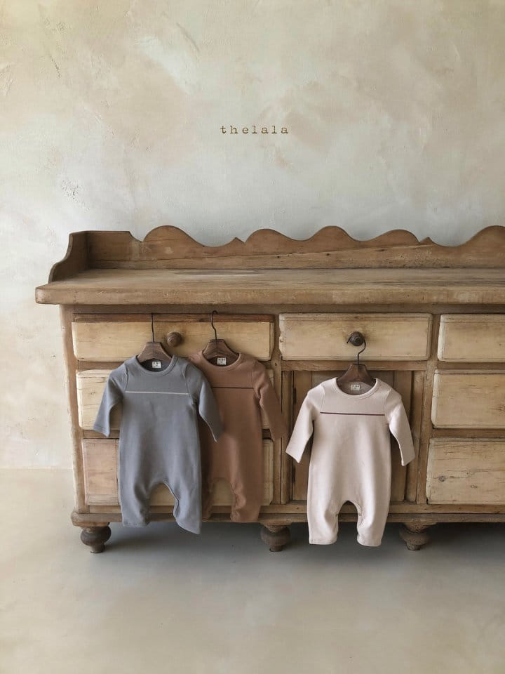 LALA - Korean Children Fashion - #Kfashion4kids - Line Bodysuit - 11