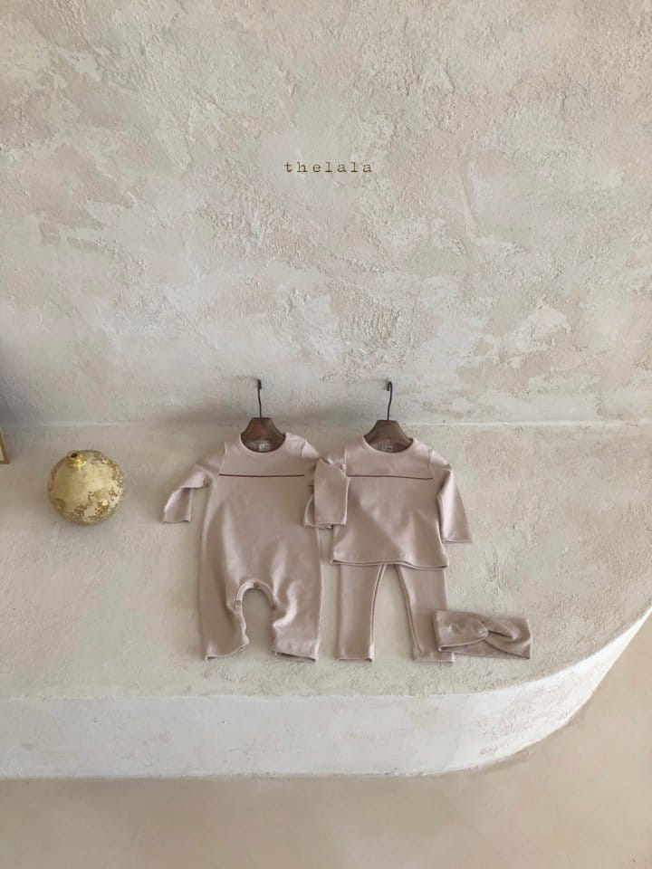 LALA - Korean Children Fashion - #Kfashion4kids - Line Bodysuit - 3
