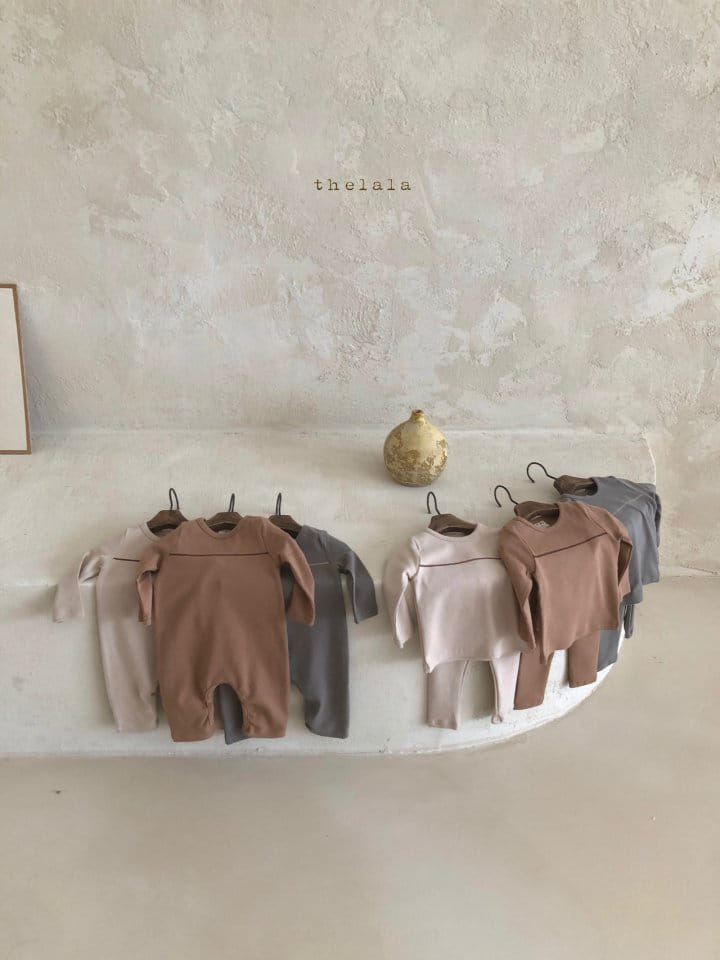 LALA - Korean Children Fashion - #Kfashion4kids - Line Bodysuit - 6
