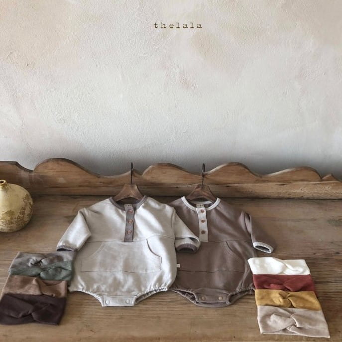 LALA - Korean Children Fashion - #Kfashion4kids - Color Rappa Bodysuit