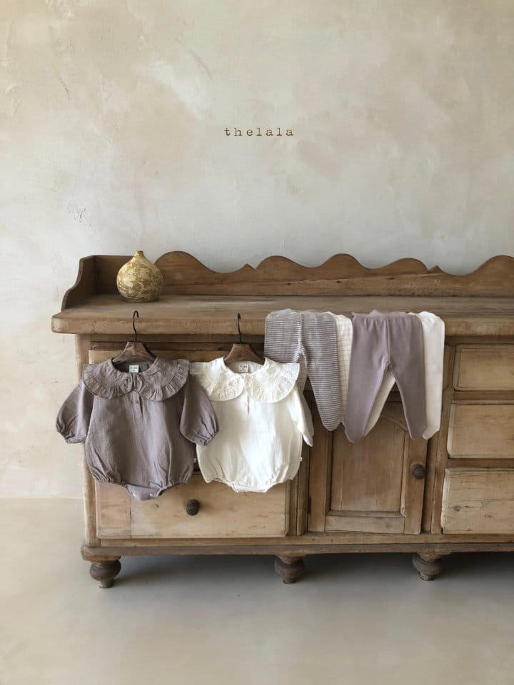 LALA - Korean Children Fashion - #Kfashion4kids - Lala Collar Bodysuit - 11