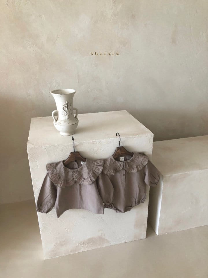 LALA - Korean Children Fashion - #Kfashion4kids - Lala Collar Bodysuit - 7