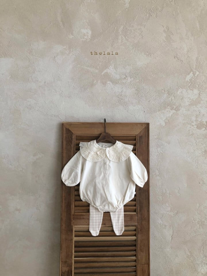 LALA - Korean Children Fashion - #Kfashion4kids - Lala Collar Bodysuit - 8