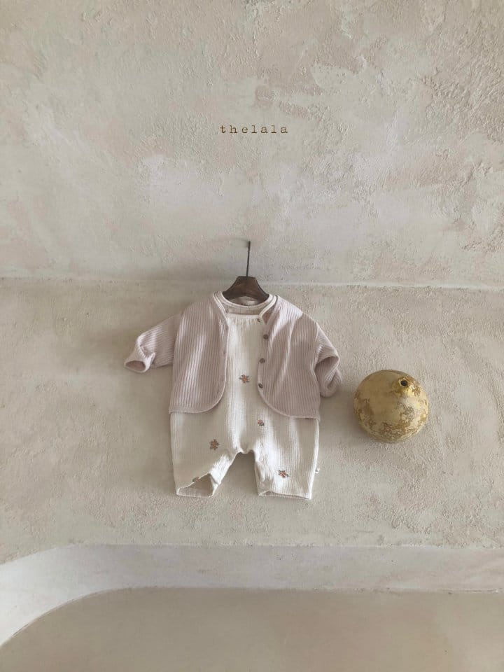 LALA - Korean Children Fashion - #Kfashion4kids - Embroidery Overalls - 7