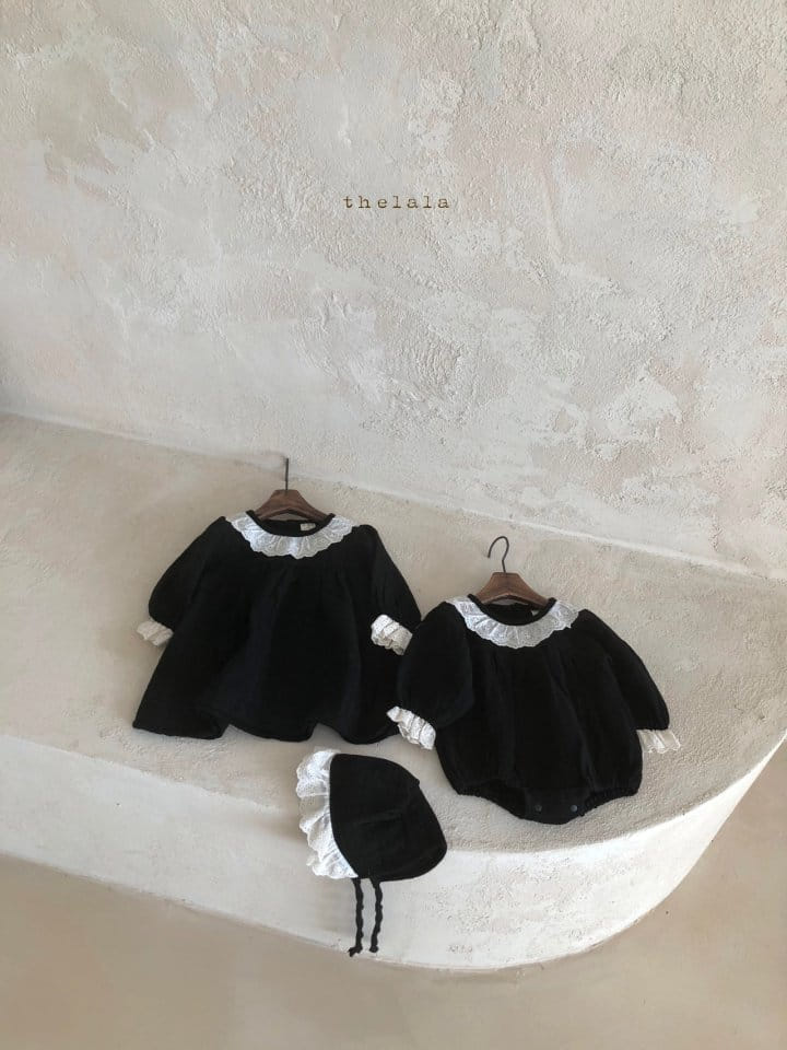 LALA - Korean Children Fashion - #Kfashion4kids - Milk Tea One-piece - 8