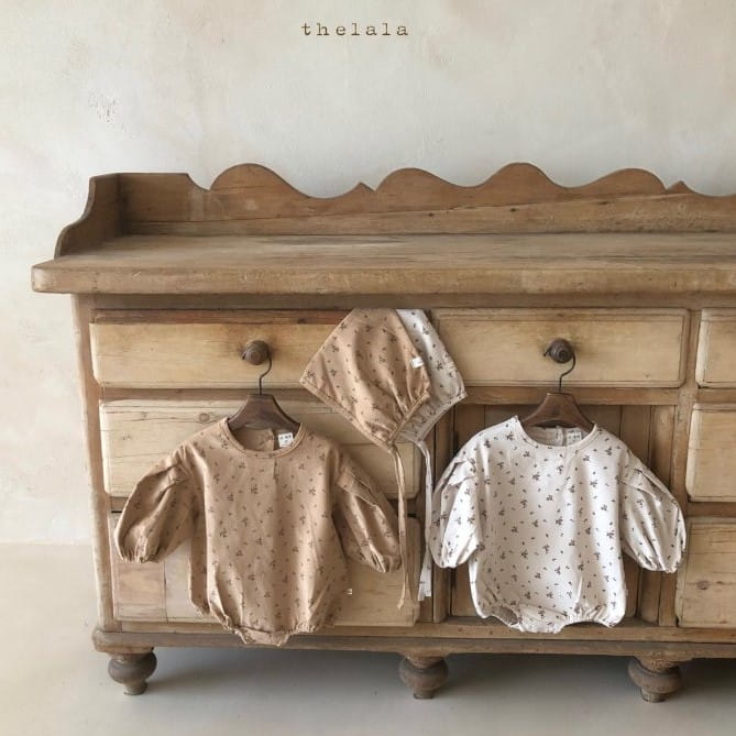 LALA - Korean Children Fashion - #Kfashion4kids - Small Rib Bodysuit