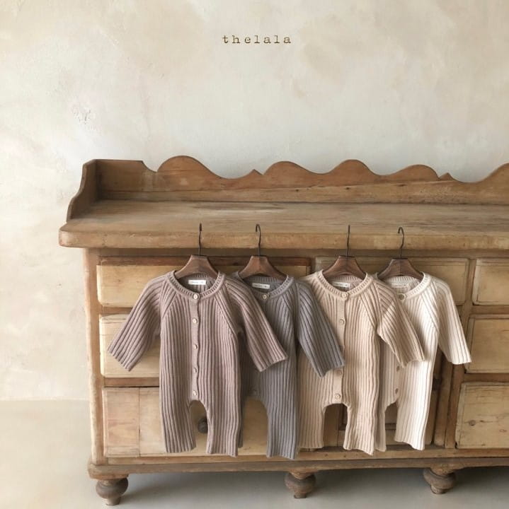 LALA - Korean Children Fashion - #Kfashion4kids - Open Knit Bodysuit