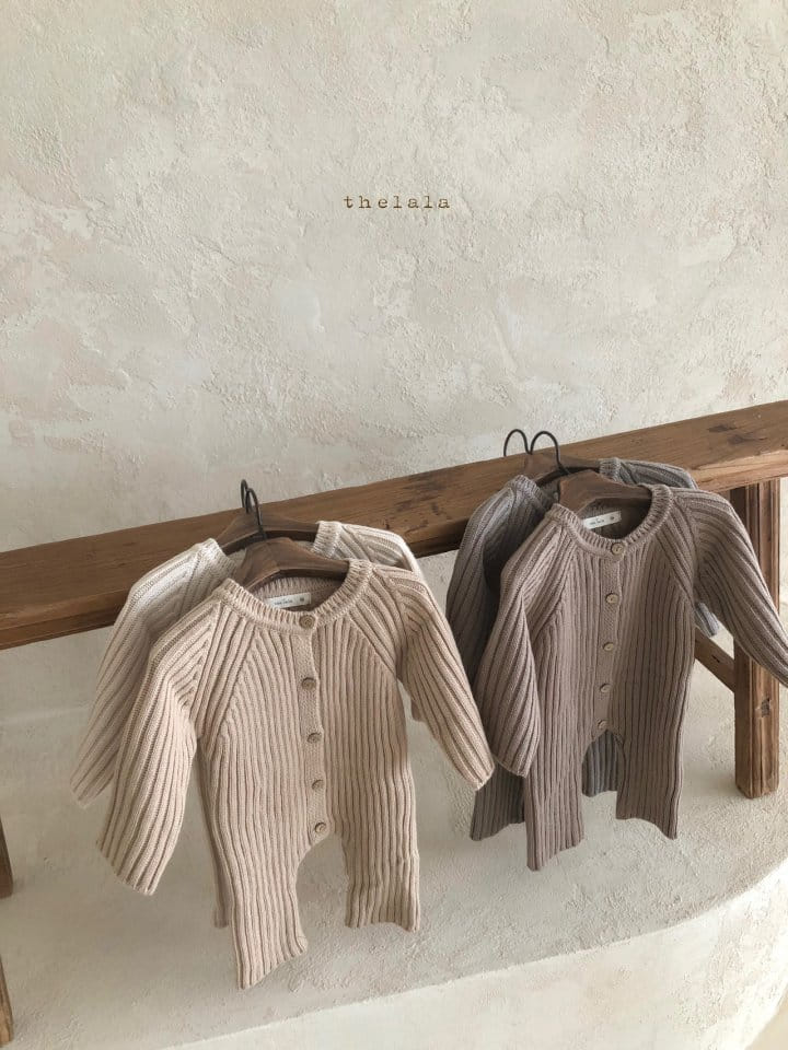 LALA - Korean Children Fashion - #Kfashion4kids - Open Knit Bodysuit - 3