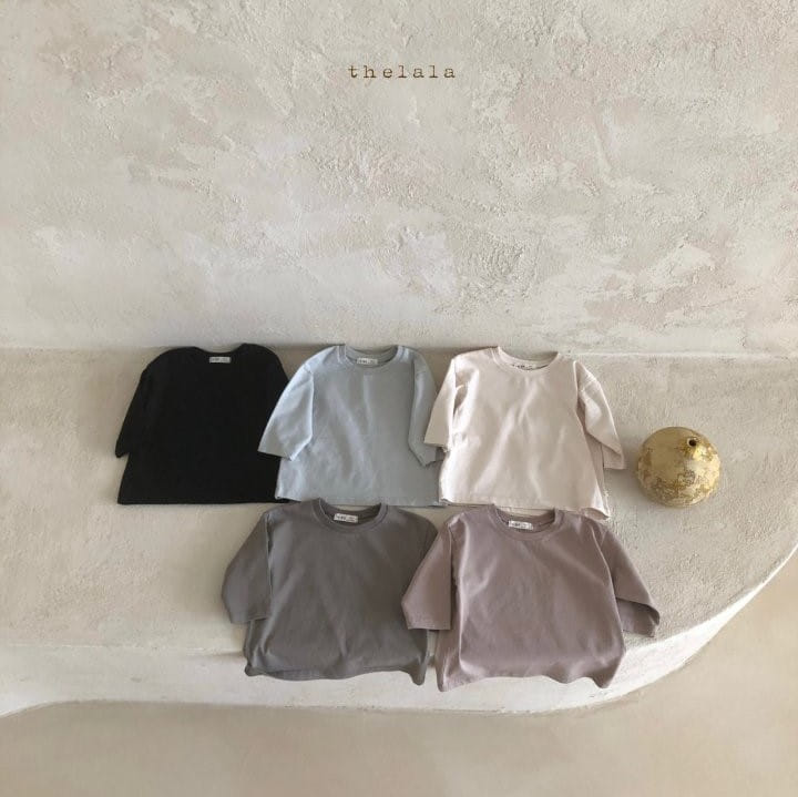LALA - Korean Children Fashion - #Kfashion4kids - Washing Simple Tee