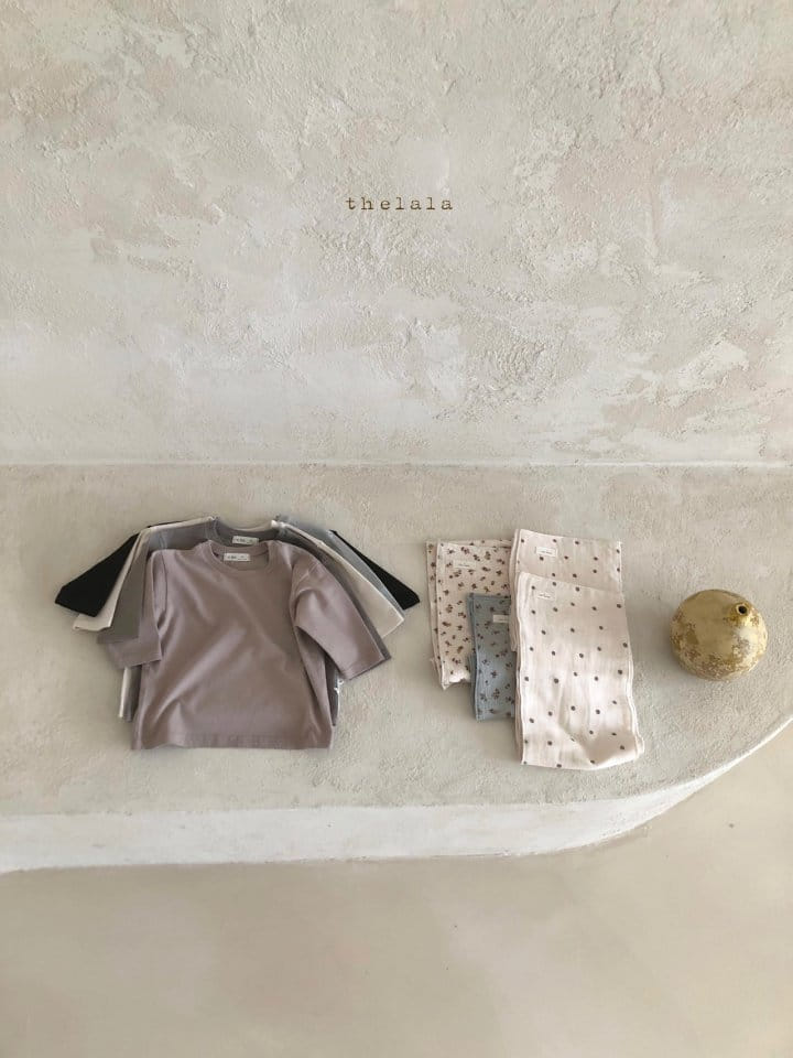 LALA - Korean Children Fashion - #Kfashion4kids - Washing Simple Tee - 3