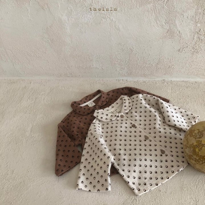 LALA - Korean Children Fashion - #Kfashion4kids - Chestnut Shirt