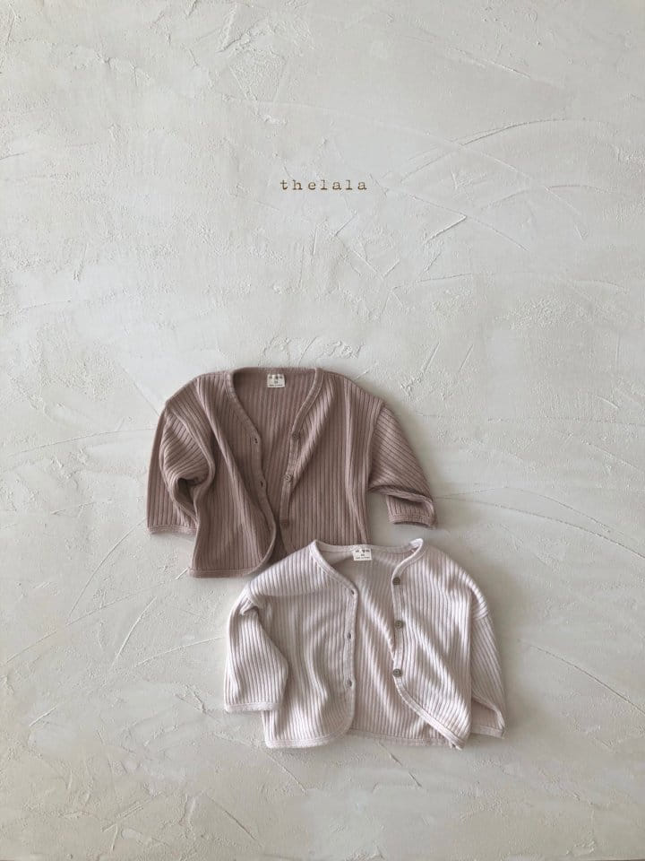 LALA - Korean Children Fashion - #Kfashion4kids - Walnut Rib Cardigan - 11