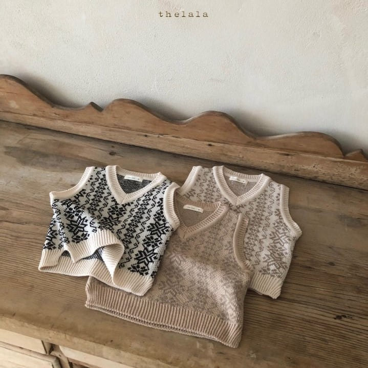 LALA - Korean Children Fashion - #Kfashion4kids - Knit Vest