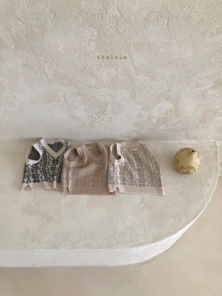 LALA - Korean Children Fashion - #Kfashion4kids - Knit Vest - 2